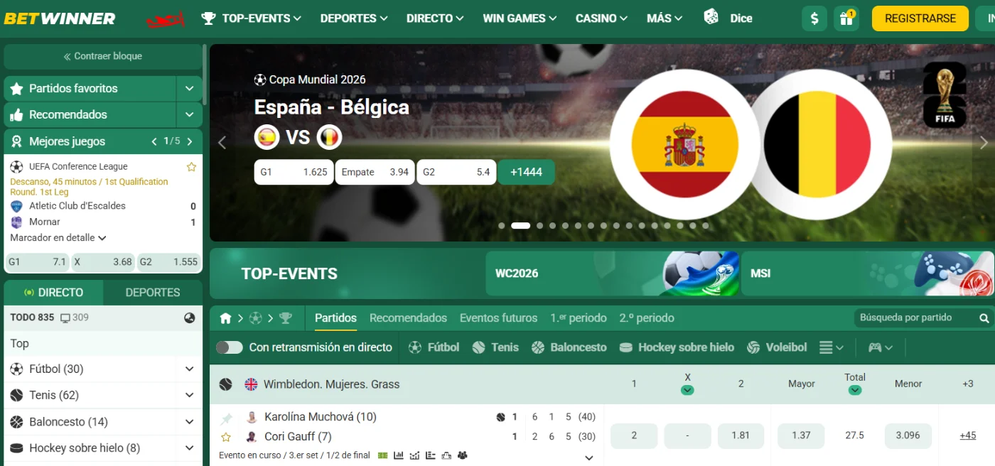 Apuestas deportivas