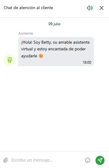 Atención al cliente